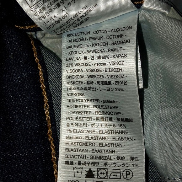 Levi’s High Rise Skinny Jean NWOT - Picture 7 of 7